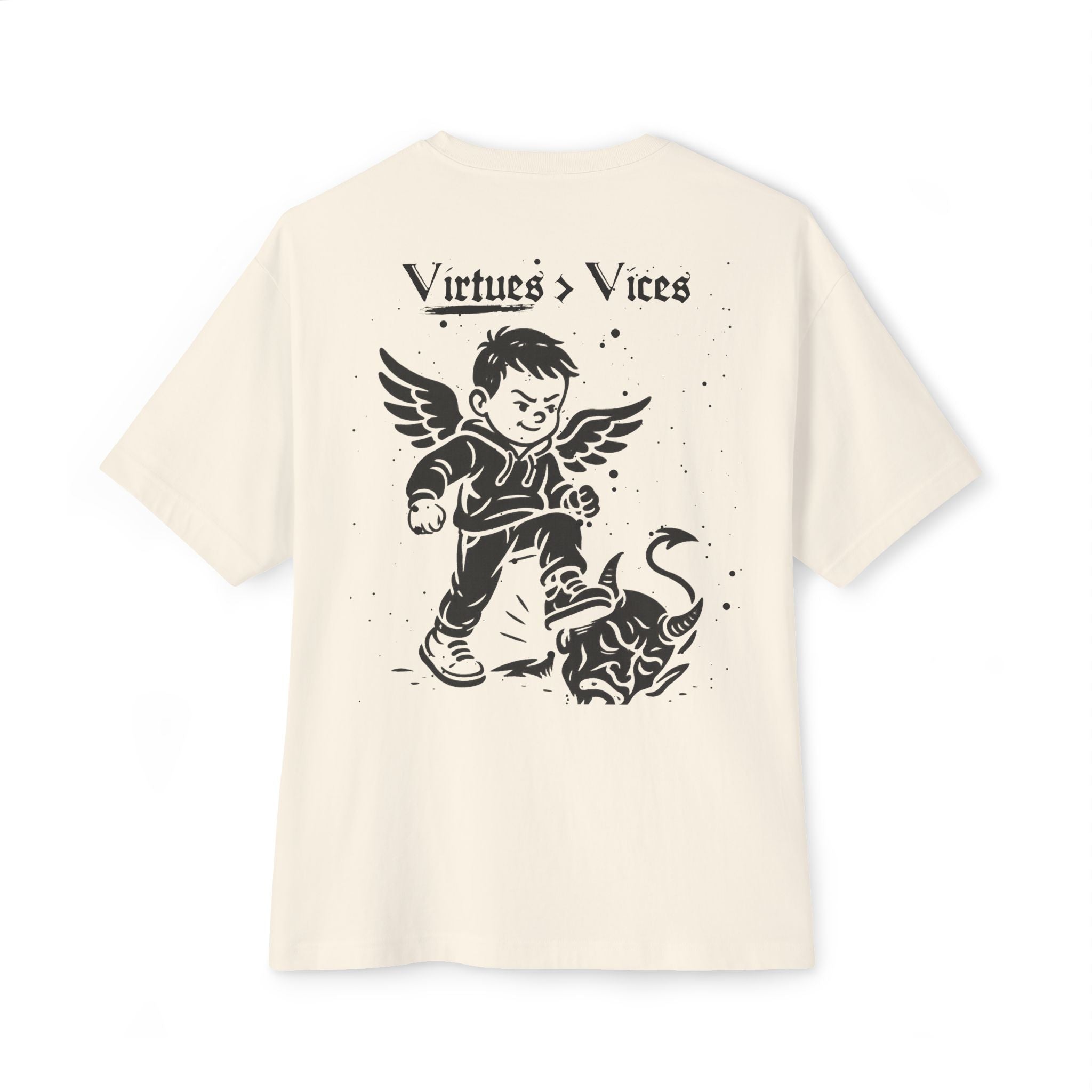 Virtues > Vices - Oversized Tee